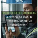 3 группа до 1000 В (НЕпромышленные потребители)